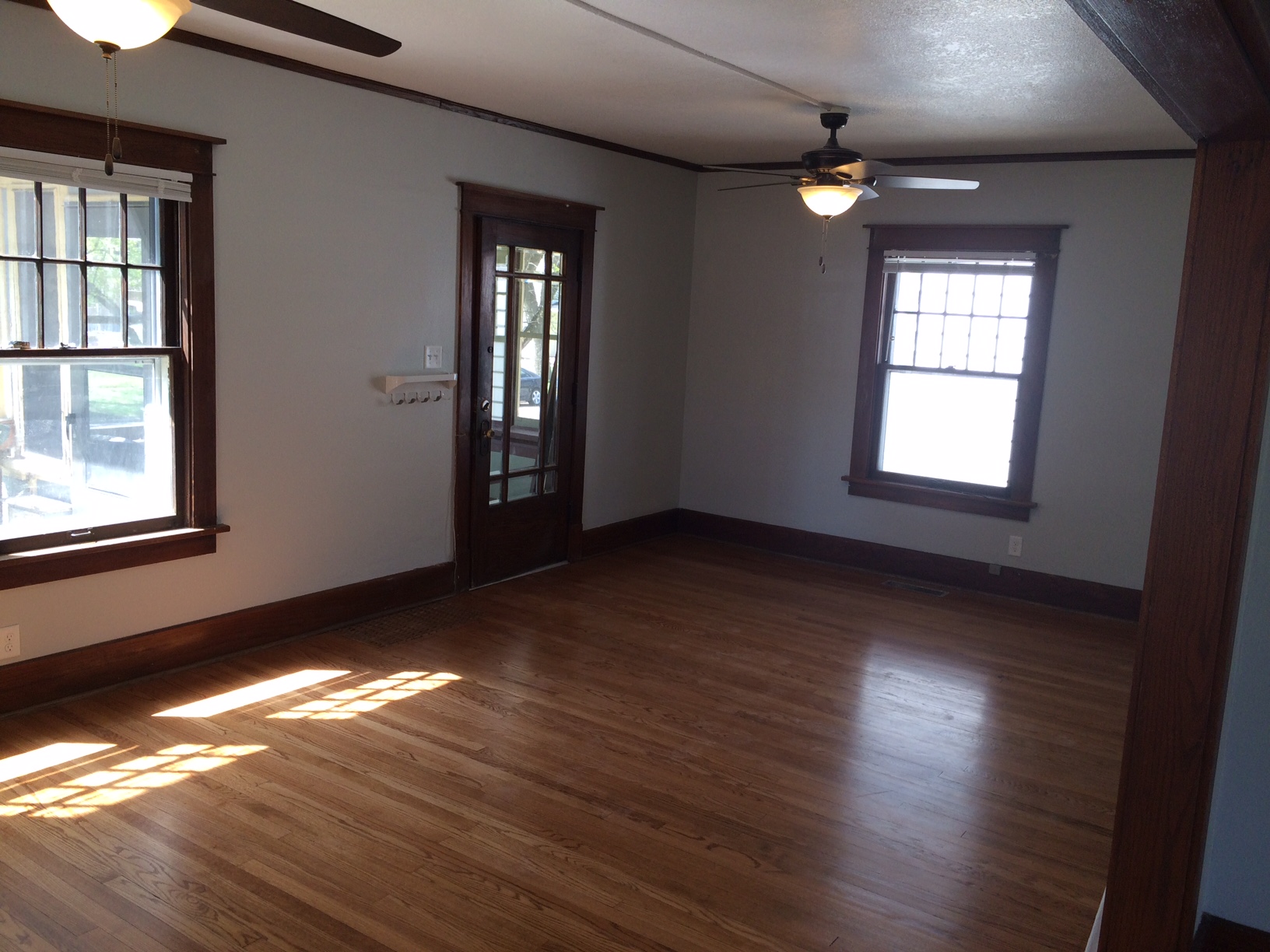 living room facing west